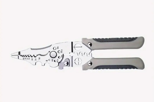 Gray helmet for bikers